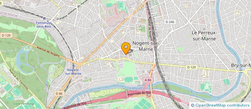 localisation de l'entreprise MAJOR  NOGENT-SUR-MARNE