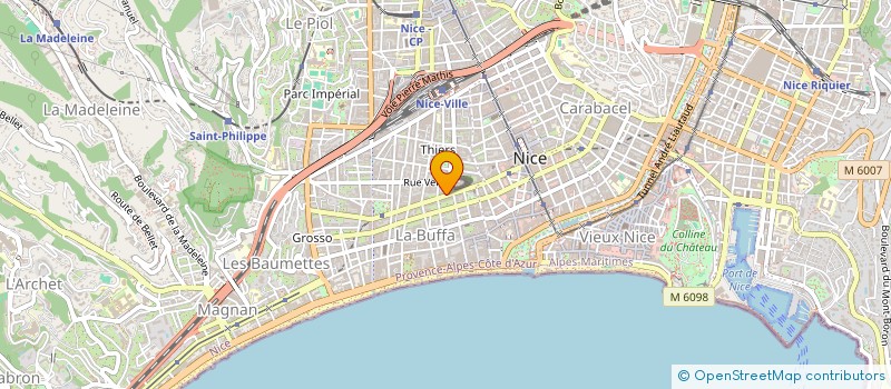 localisation de l'entreprise MAJOR DOMO  NICE