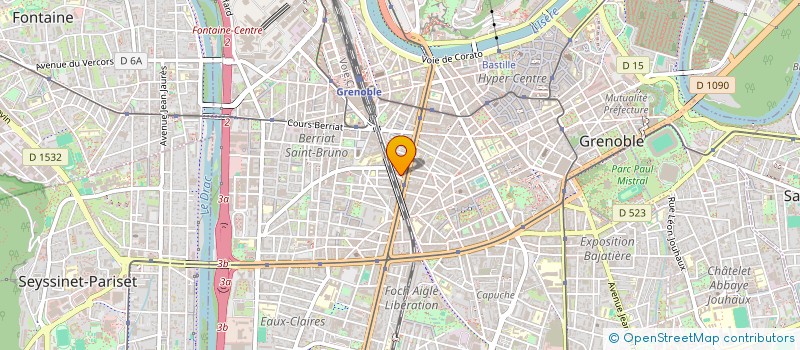 localisation de l'entreprise MAJOR FINANCEMENT à GRENOBLE