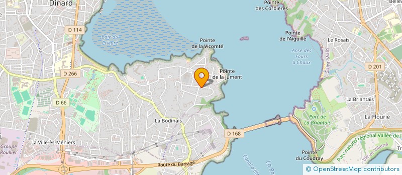 localisation de l'entreprise MAJOR HOLDING  DINARD