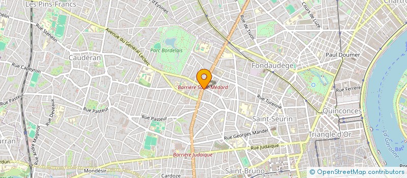 localisation de l'entreprise MAJOR'HOME SERVICE à BORDEAUX