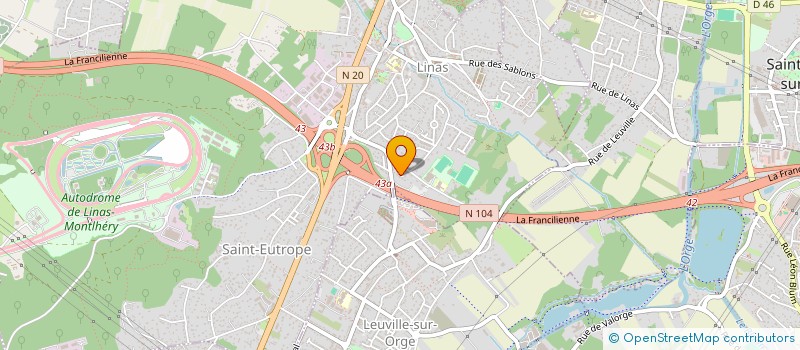 localisation de l'entreprise MAJOR IMMO à LINAS