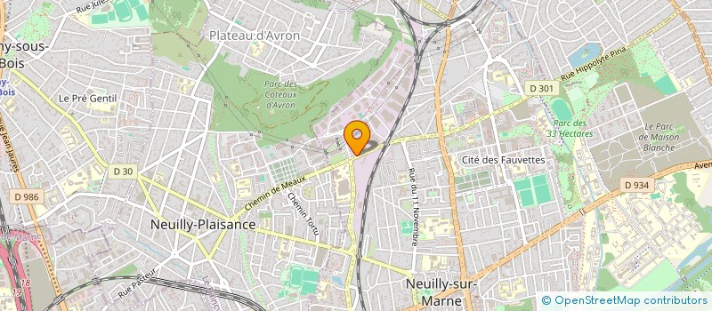 localisation de l'entreprise MAJOR NEGOBAT à NEUILLY-SUR-MARNE