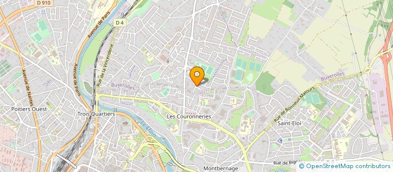 localisation de l'entreprise MAJOR OAK 3  BUXEROLLES