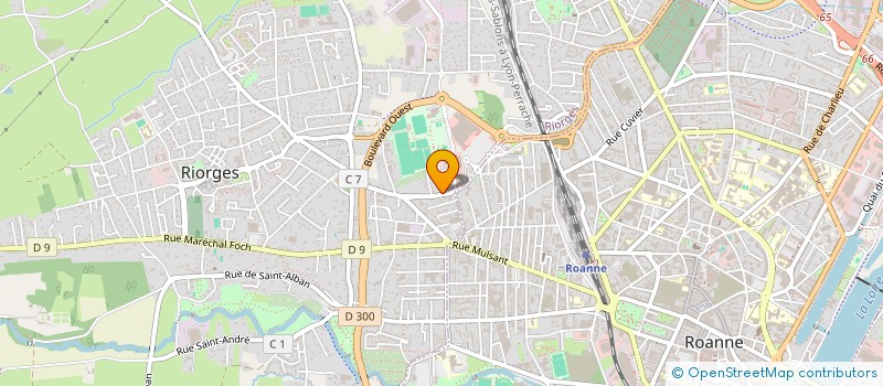 localisation de l'entreprise MAJORA  RIORGES