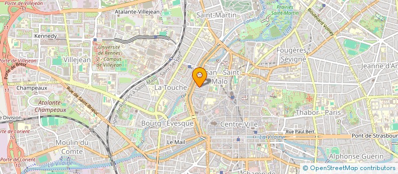 localisation de l'entreprise MAJORAL à RENNES