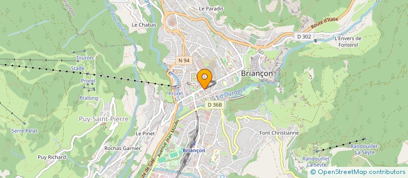 localisation de l'entreprise MAJORAL à BRIANCON