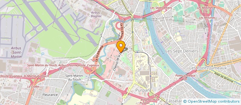 localisation de l'entreprise MAJORCOM à TOULOUSE