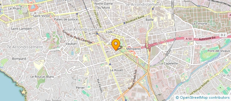 localisation de l'entreprise MAJORD'HOME13 à MARSEILLE