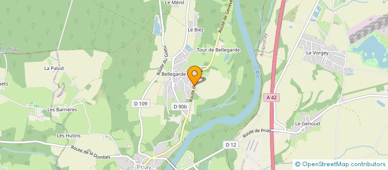 localisation de l'entreprise MAJORDTA  PRIAY