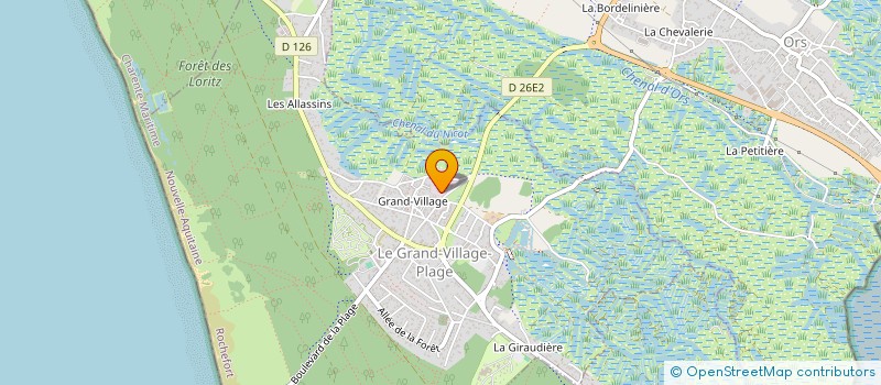 localisation de l'entreprise MAJORETTES DE ST TROJAN à SAINT-TROJAN-LES-BAINS