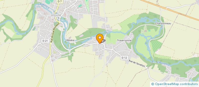 localisation de l'entreprise MAJORETTES VOUGLAISIENNES ETOILES FILANTES  VOUILLE