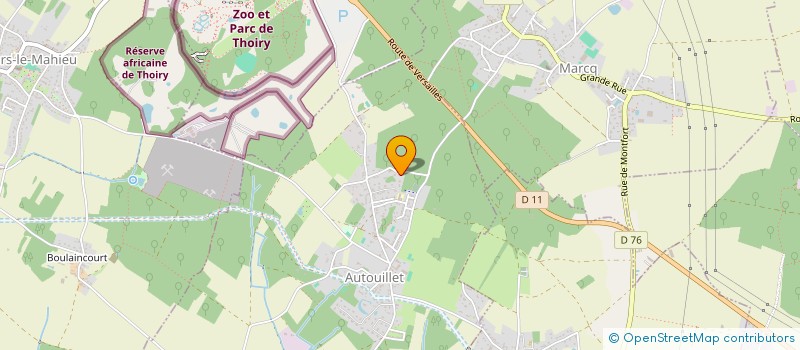 localisation de l'entreprise MAJORINE  AUTOUILLET