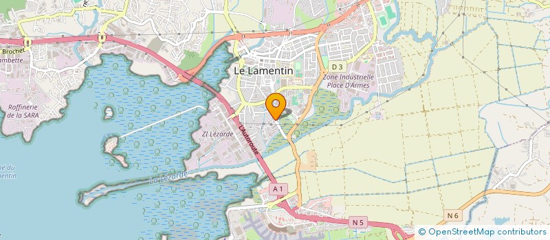 localisation de l'entreprise MAJORINE à LE LAMENTIN