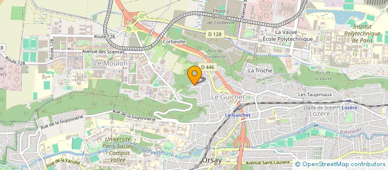 localisation de l'entreprise MAJORSPHERE  ORSAY