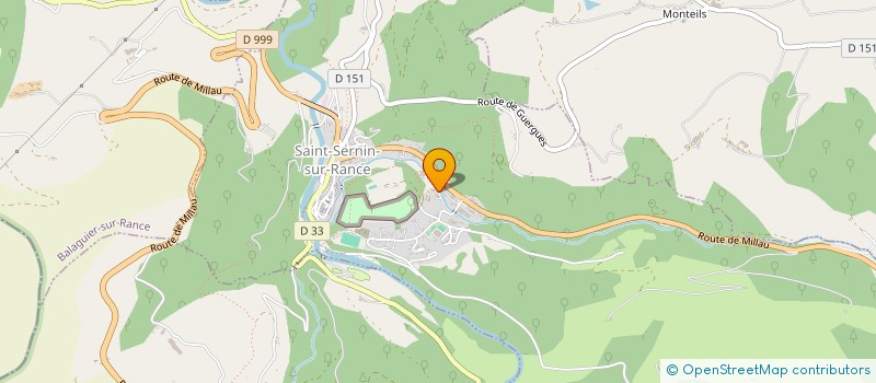 localisation de l'entreprise MAJOS ST-AFF'RANCE  SAINT-AFFRIQUE