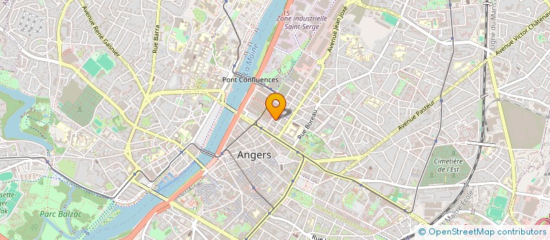 localisation de l'entreprise MAJOSTE à ANGERS