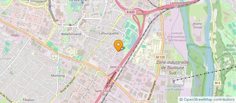 localisation de l'entreprise MAJOTIN CPJ  TOULOUSE