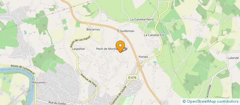 localisation de l'entreprise MAJOTINE  VILLENEUVE-SUR-LOT