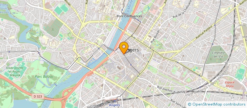 localisation de l'entreprise MAJOUD à ANGERS