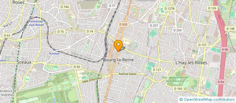 localisation de l'entreprise MAJOUR à BOURG-LA-REINE