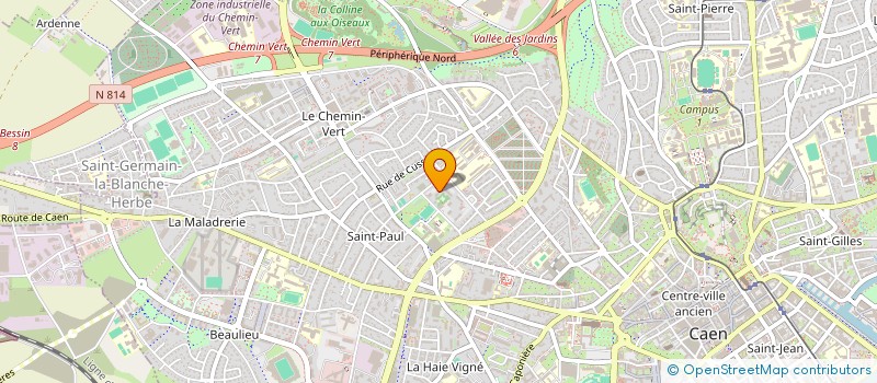 localisation de l'entreprise MAJOVA à CAEN