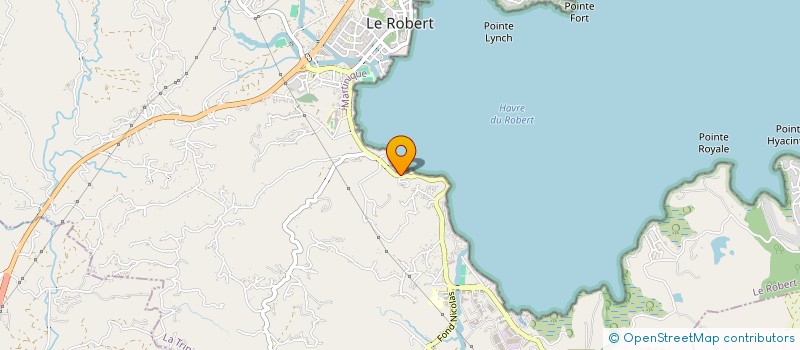 localisation de l'entreprise MAJP  LE ROBERT