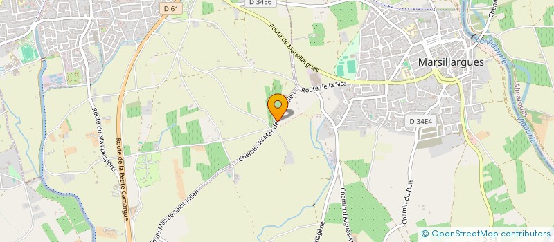 localisation de l'entreprise MAJPNC  MARSILLARGUES