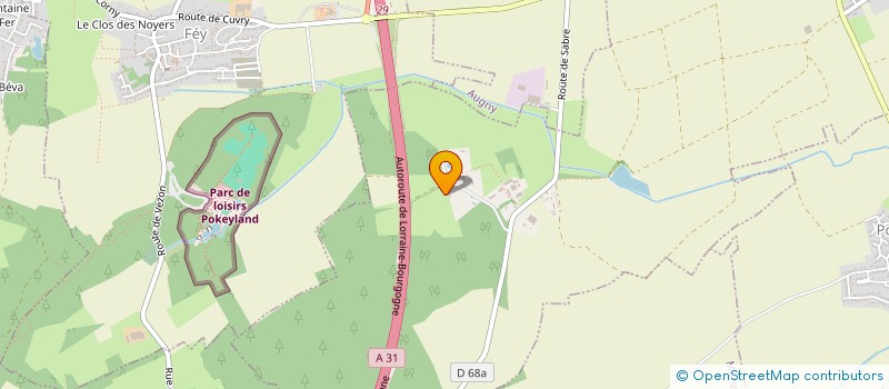 localisation de l'entreprise MAJS  COIN-LES-CUVRY