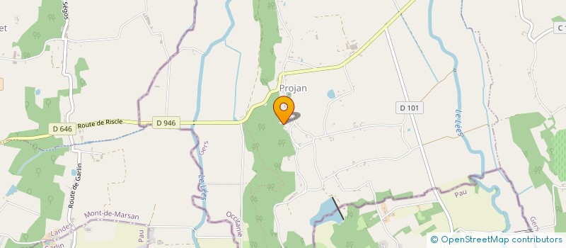 localisation de l'entreprise MAJS  PROJAN