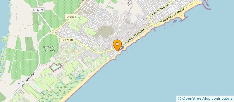 localisation de l'entreprise MAJU  VALRAS-PLAGE