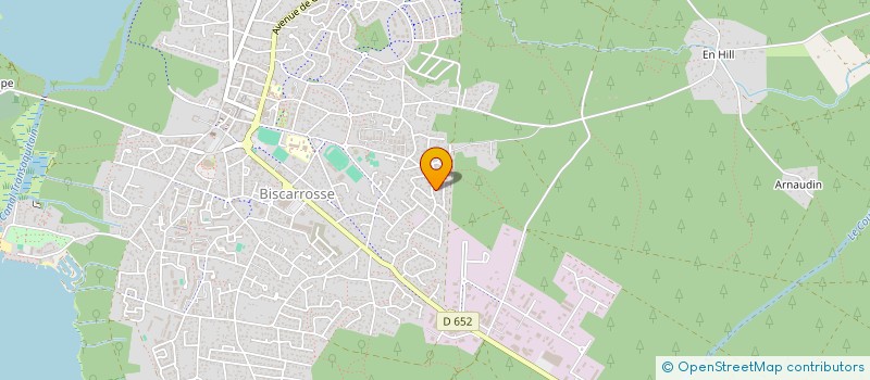 localisation de l'entreprise MAJU  BISCARROSSE