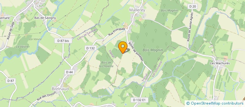 localisation de l'entreprise MAJU  TRENAL