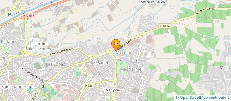 localisation de l'entreprise MAJU  PERPIGNAN