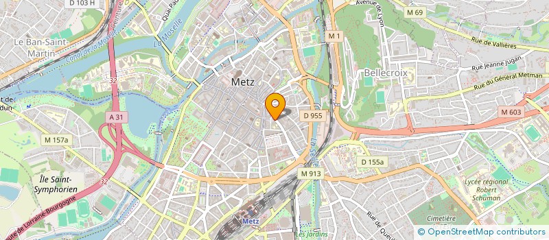 localisation de l'entreprise MAJU à METZ