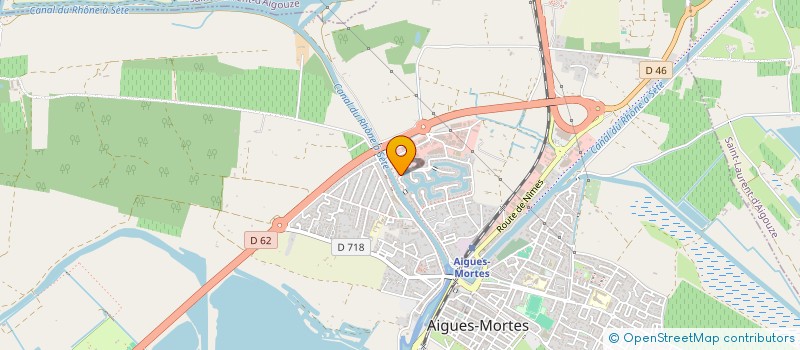 localisation de l'entreprise MAJU  AIGUES-MORTES