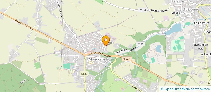 localisation de l'entreprise MAJU  MONDONVILLE