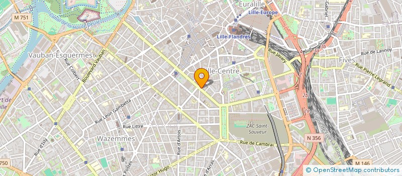 localisation de l'entreprise MAJU CREMAREST à LILLE