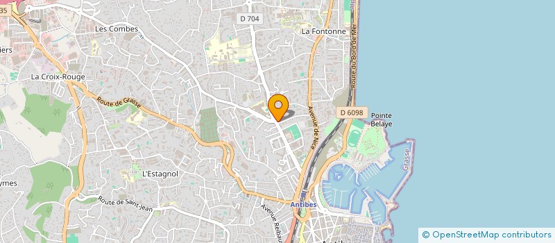 localisation de l'entreprise MAJU EVENTS  ANTIBES