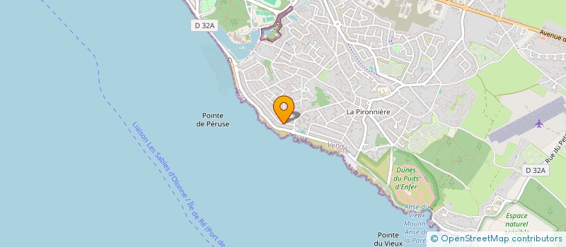 localisation de l'entreprise MAJU HOLDING à LES SABLES D'OLONNE