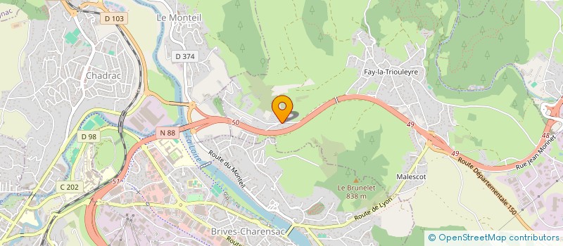 localisation de l'entreprise MAJU IMMO  COUBON