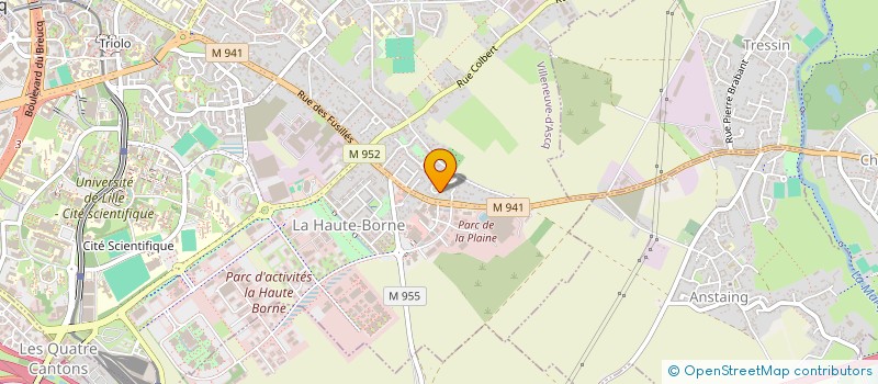 localisation de l'entreprise MAJUA à VILLENEUVE-D'ASCQ