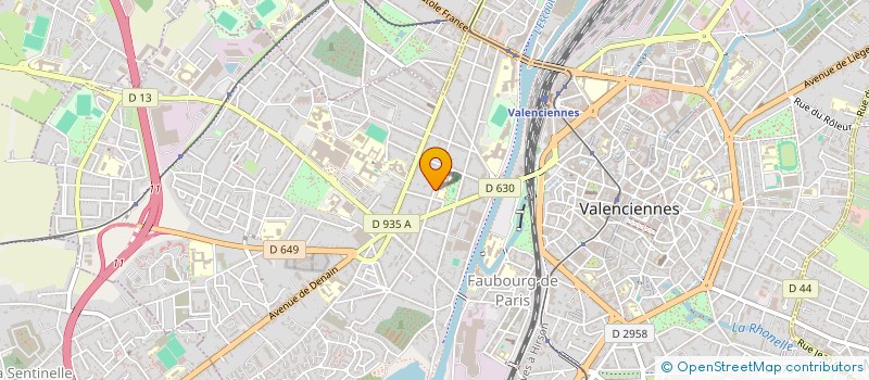 localisation de l'entreprise MAJUBRI  VALENCIENNES