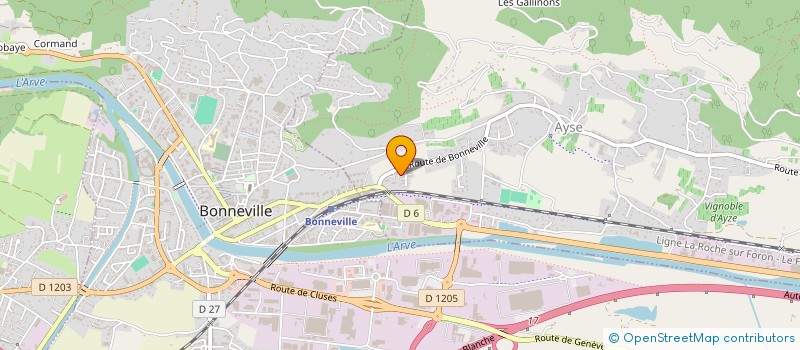 localisation de l'entreprise MAJUCA  AYSE