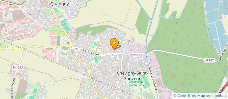 localisation de l'entreprise MAJUCE  CHEVIGNY-SAINT-SAUVEUR