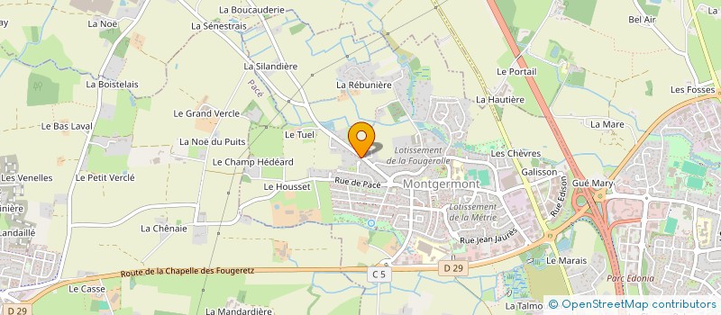 localisation de l'entreprise MAJUCLA  MONTGERMONT