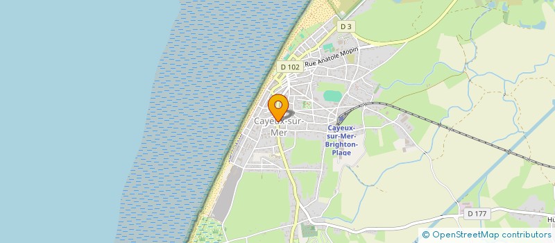 localisation de l'entreprise MAJUDIS à CAYEUX-SUR-MER