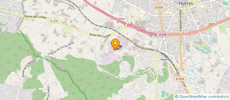 localisation de l'entreprise MAJUDY  CUERS