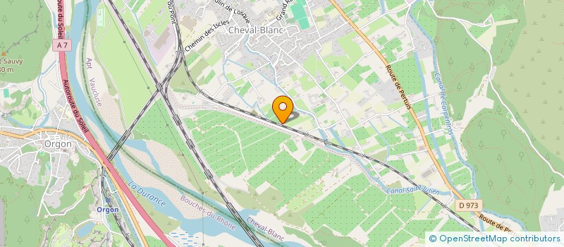 localisation de l'entreprise MAJUJE  CHEVAL-BLANC