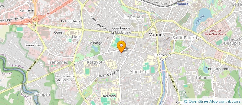 localisation de l'entreprise MAJULAH à VANNES